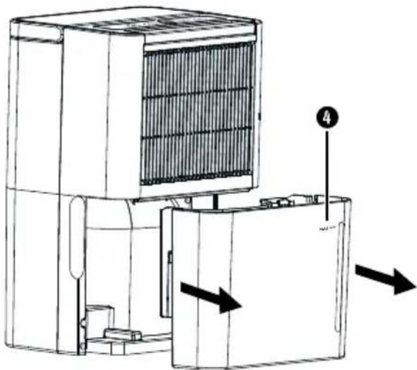 SILVERCREST SLE 200 B2 - Golirea rezervorului de apă - 1