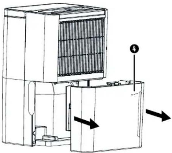 SILVERCREST SLE 200 B2 - Vaciado del depósito de agua - 1