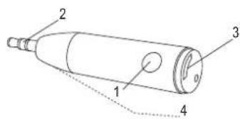 Renkforce RFBTR1000 - Éléments de fonctionnement - 1