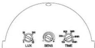 Renkforce 1362991 - Adjusting the motion detector - 1