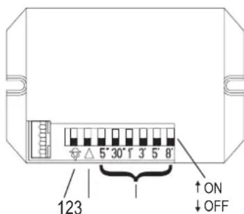 Renkforce 1362990 - Configuration des interrupteurs DIP - 2