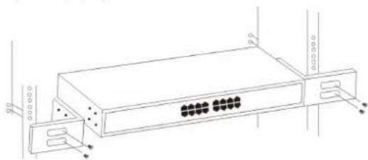 Renkforce RF3769708 - b) Inbouw in een serverrack - 2