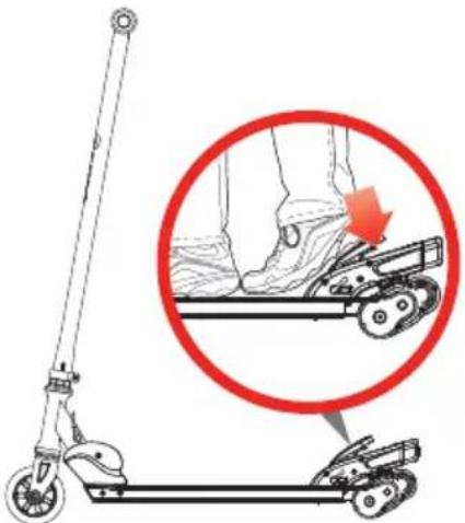 RAZOR Turbo A - 如何停车 - 1