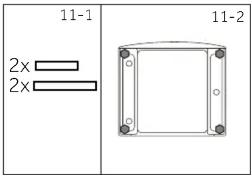 HAIER HW80GBD14979UDF - En OPTION: installation des pads de réduction de bruit - 1