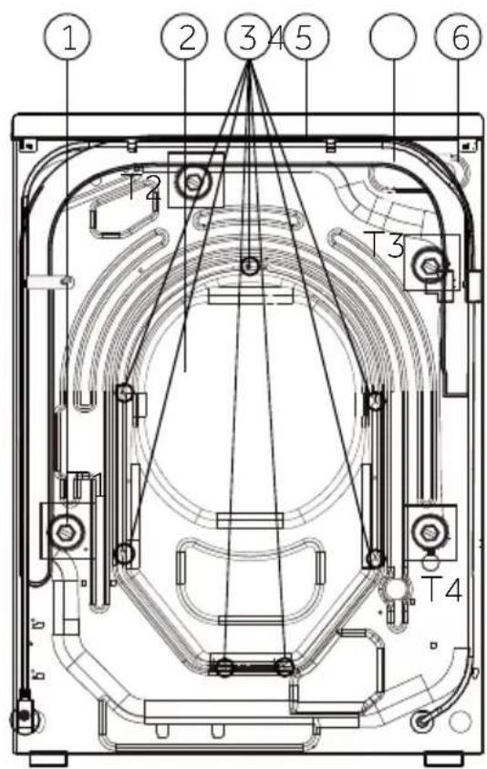 HAIER HW80GBD14979UDF - Afbeelding van het apparatus - 2