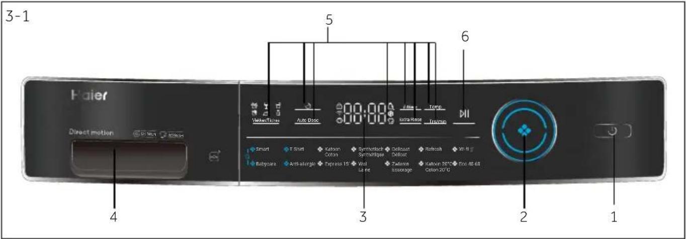 HAIER HW80GBD14979UDF - Accessoires - 1
