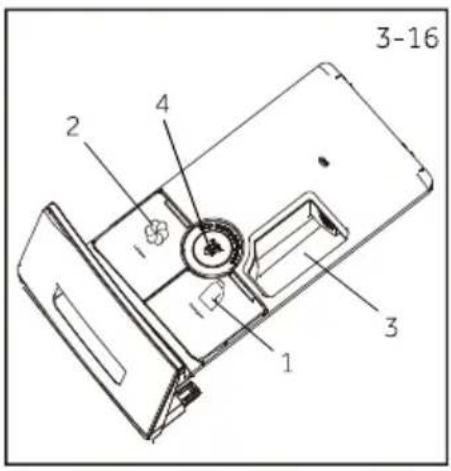 HAIER HW80GBD14979UDF - Detergent drawer - 1