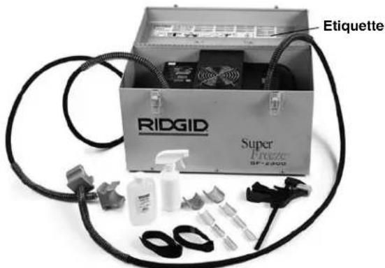 RIDGID SuperFreeze SF2500 - Équipements de base - 2