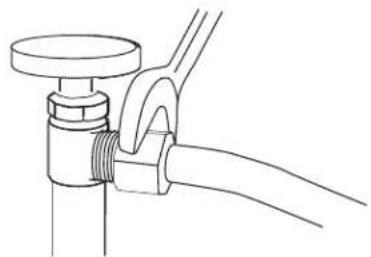 JENN-AIR JDPSS246LM - CONNECT WATER LINE TO HOUSE SHUT-OFF VALVE - 1