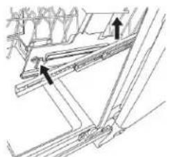 JENN-AIR JDPSS245LX - Removing Upper Racks - 1