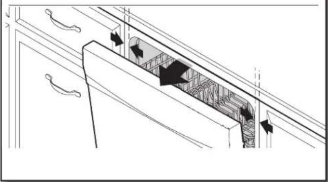 JENN-AIR JDPSS245LX - Check inner spacing - 1