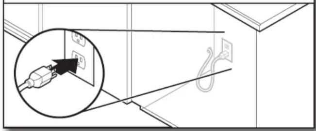 JENN-AIR JDPSS245LX - Cable de suministro electrico: enchufelo en un tomacorriente de 3 terminales con connexion a tierra. - 1