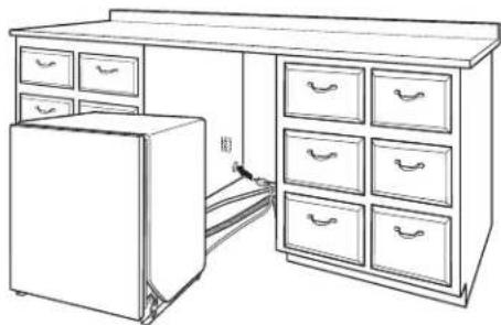 JENN-AIR JDPSS245LX - Pase el cable de alimentación - 1