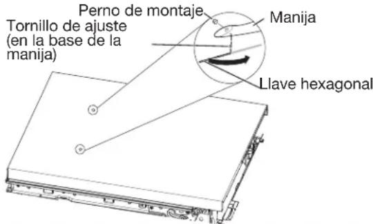 JENN-AIR JDPSS245LX - Instale la manija de la puerta - 1