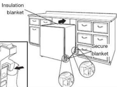JENN-AIR JDPSS245LX - Secure insulation blanket - 1
