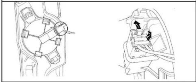 JENN-AIR JDPSS245LX - 10b. Retire el cable del interruptor flotante - 1