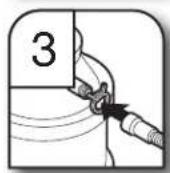 JENN-AIR JDPSS245LX - Connect drain hose - 4