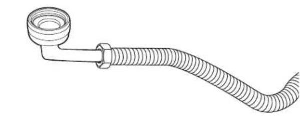 JENN-AIR JDPSS245LX - Agregue el dato de 90^ a la tuberia de suministro de agua - 1