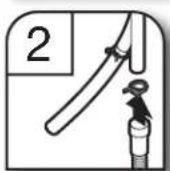 JENN-AIR JDPSS245LX - Conecte la manguera de desagüe - 16