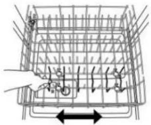JENN-AIR JDPSS245LX - Removing Upper Racks - 3