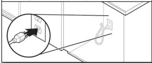 JENN-AIR JDPSS245LX - Power supply cord-Plug into a grounded 3 prong outlet - 1