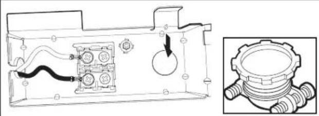 JENN-AIR JDPSS245LX - Instale el protector de cables - 1