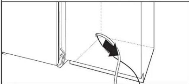 JENN-AIR JDPSS245LX - Tire del cableado flojo de los servicios - 1