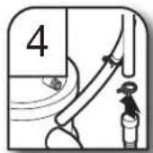 JENN-AIR JDPSS245LX - Conecte la manguera de desagüe - 12