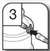 JENN-AIR JDPSS245LX - Conecte la manguera de desagüe - 4