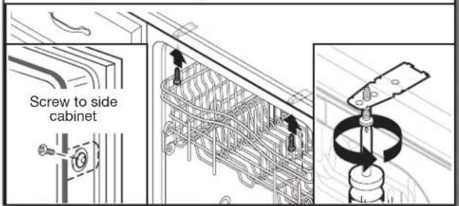 JENN-AIR JDPSS245LX - Fije la lavavajillas - 1