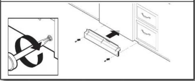 JENN-AIR JDPSS245LX - Reinstall access panels - 1