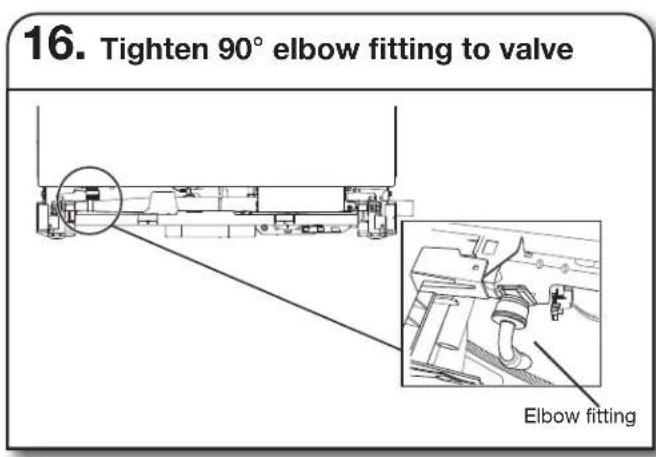 JENN-AIR JDPSS245LX - CONNECT FILL HOSE TO FILL VALVE - 1
