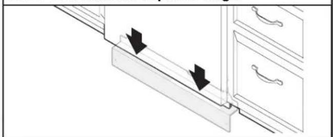 JENN-AIR JDPSS245LX - Check access panel edge - 1