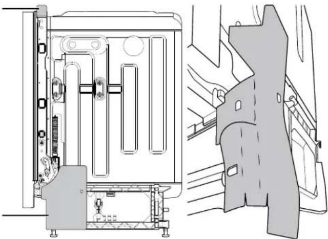 JENN-AIR JDPSS245LX - Install Foam Side Shields (on some models) - 4
