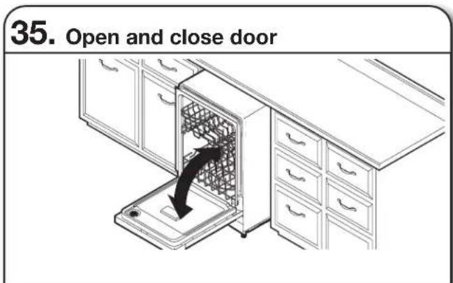 JENN-AIR JDPSS245LX - FINAL INSTALLATION CHECK - 1