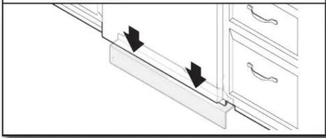 JENN-AIR JDPSS245LX - Compruebe el borde del panel de acceso - 1
