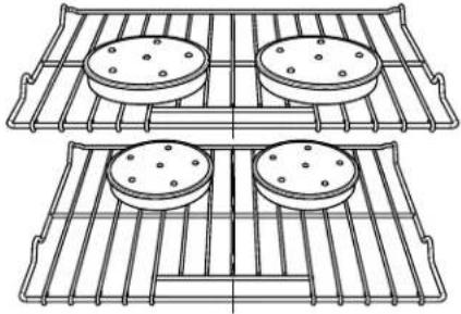 JENN-AIR JJW3830DB - Cuisson au four de gâteaux à étages sur 2 grilles - 1