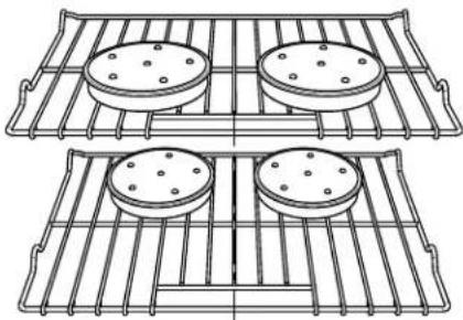 JENN-AIR JJW3830DB - Baking Cakes on 2 Racks - 1