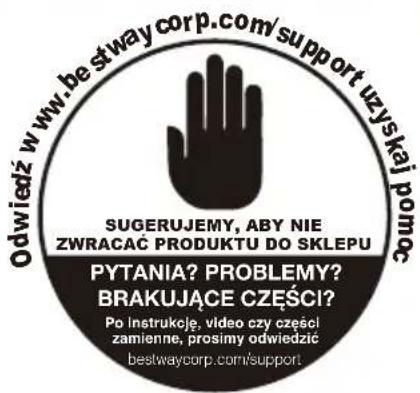 BESTWAY H2OGO! 53303 - NSTRUKCJA OBSŁUGI - 1