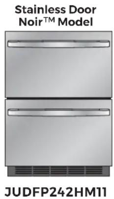 JENN-AIR JUCFP242HM - DOUBLE REFRIGERATOR DRAWERS: - 1