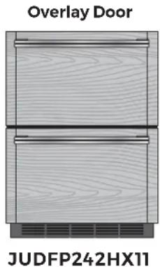 JENN-AIR JUCFP242HM - DOUBLE REFRIGERATOR DRAWERS: - 3