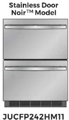 JENN-AIR JUCFP242HM - REFRIGERATOR/FREEZER DRAWERS (WITH ICE MAKER AND WATER FILTER) - 1