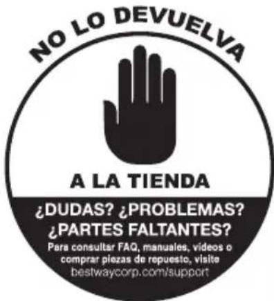 BESTWAY H2OGO! 53304 - ADVERTENCIA - 1