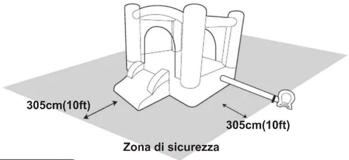 BESTWAY Up In & Over 53310 - Posizionamento - 1