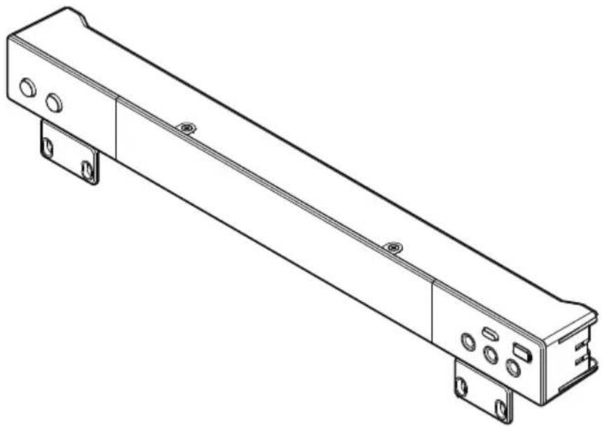 KORG Pitchblack X Pro - Verwendung der Rack-Montageadapter als Ständer - 1
