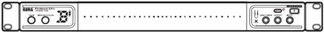 KORG Pitchblack X Pro - Manual del usuario - 1