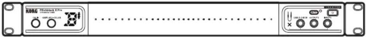 KORG Pitchblack X Pro - 取扱説明書 - 1