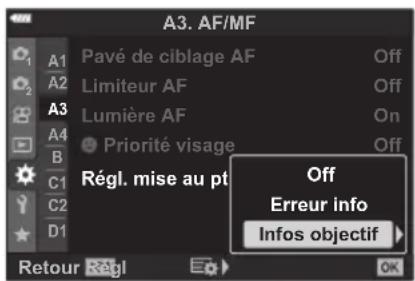 OLYMPUS OM5 - Suppression des valeurs enregistrées - 2