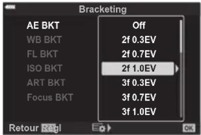 OLYMPUS OM5 - Utilisation du bracketing - 4