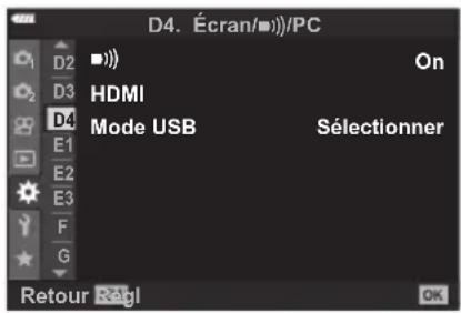 OLYMPUS OM5 - Sortie HDMI - 1